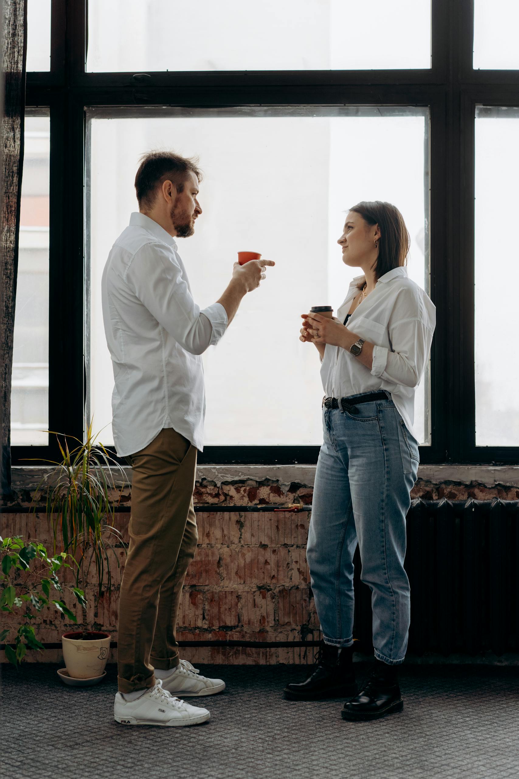 Dialog zwischen Menschen